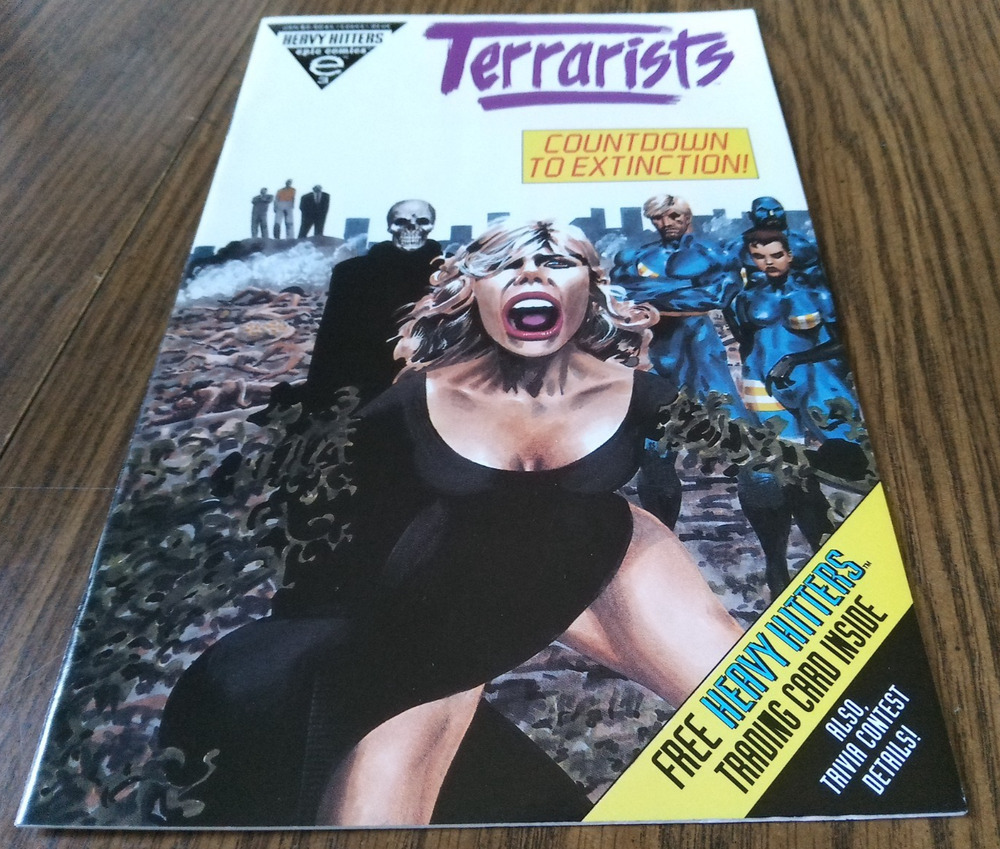Terrarists #3 January 1994 Epic Comics